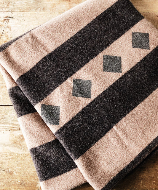 Vintage Wool Camp Blanket