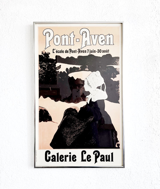 Vintage French Gallery Poster