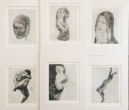 RESERVED Vintage Kahlil Gibran Bookplates