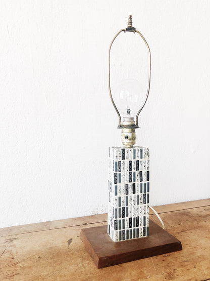 Vintage Tile Mosaic Lamp