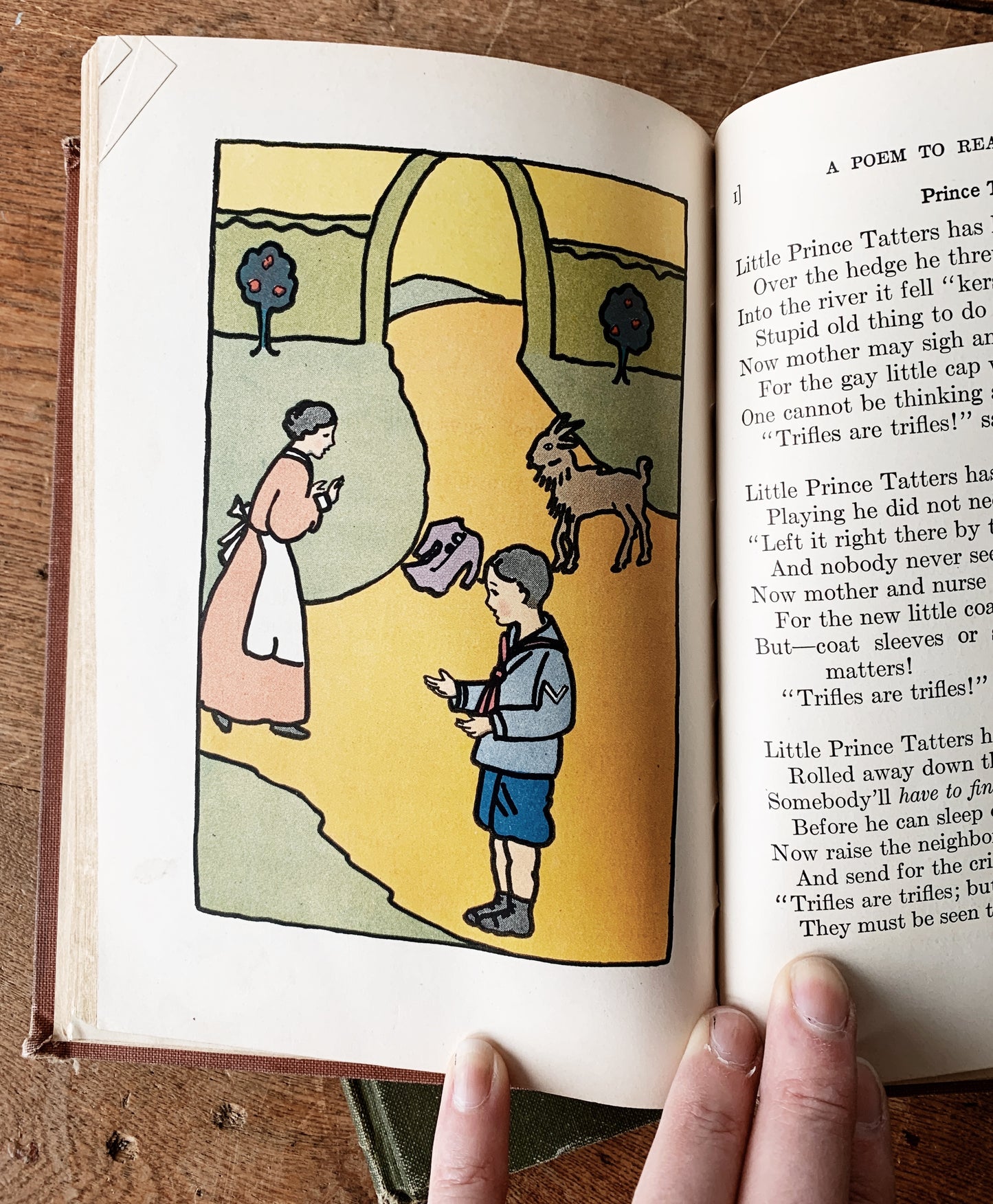 Vintage English School Books Pair