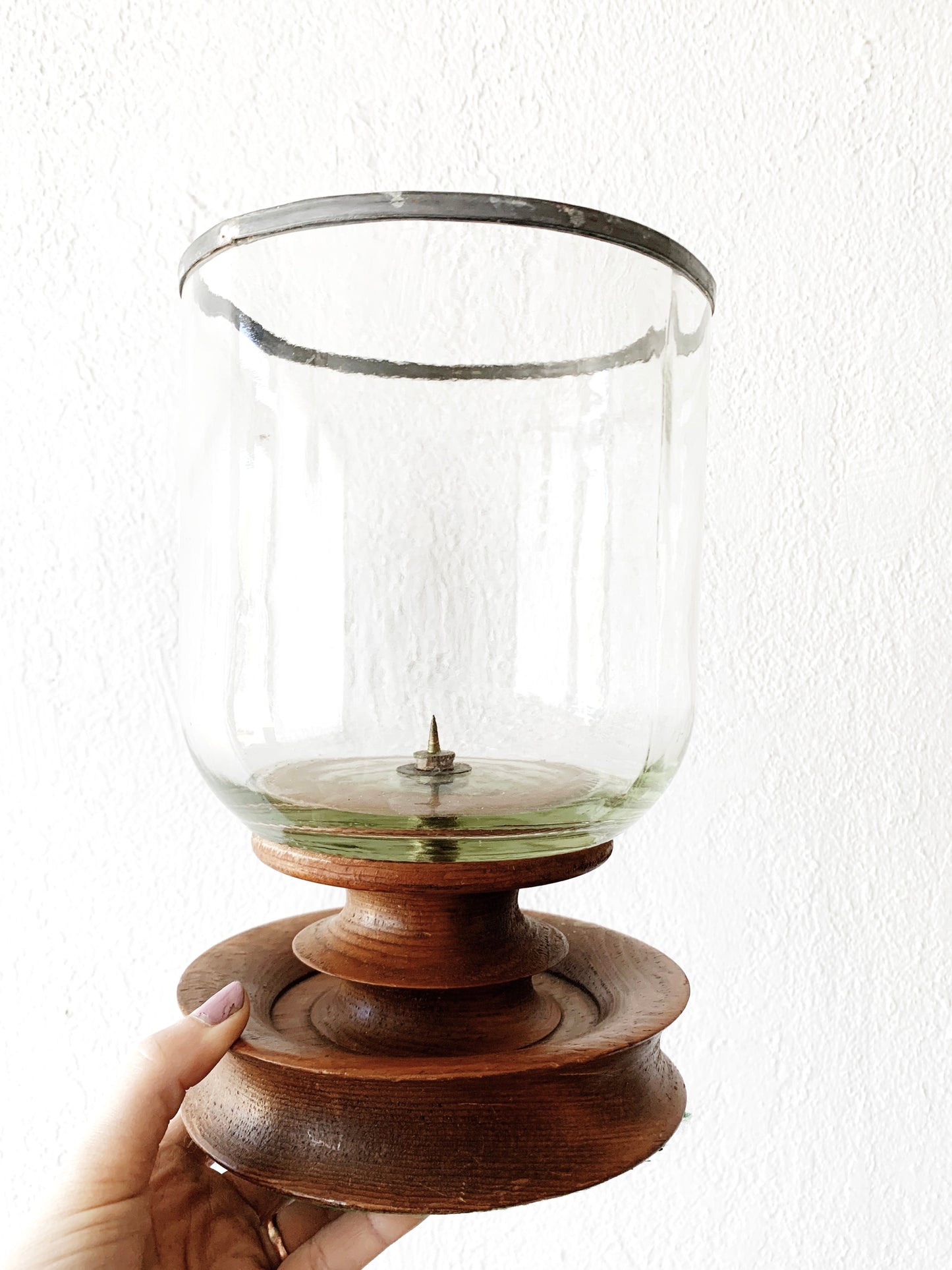 Large Vintage Candle Holder
