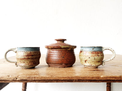 Handmade Stoneware Trio