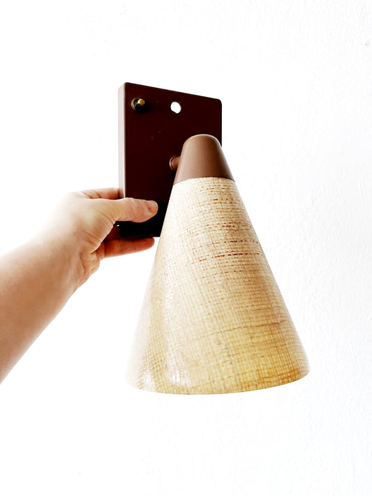 Pair Vintage Mid Century Sconces