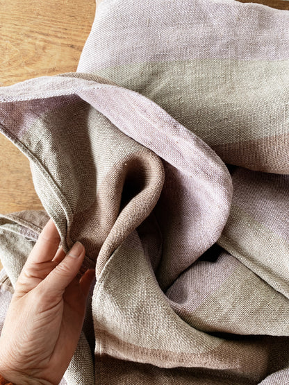 Thick Linen Fabric / Yardage