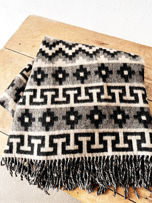 Vintage Alpaca Blanket