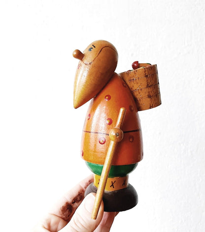 Vintage Russian Folk Mushroomer