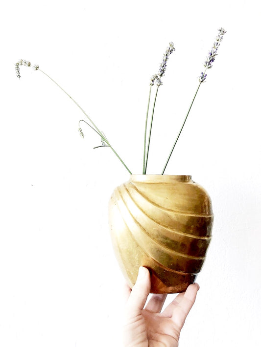 Vintage Brass Vase
