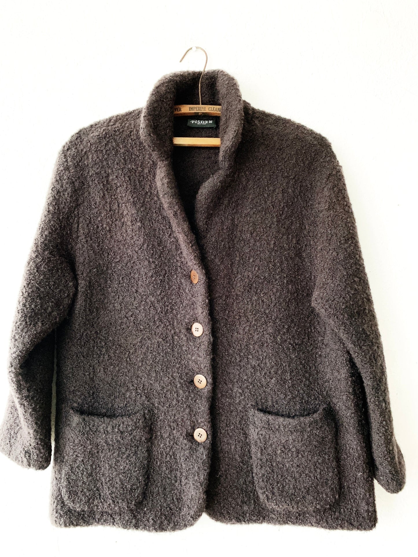 Eileen Fisher Wool Blazer Coat