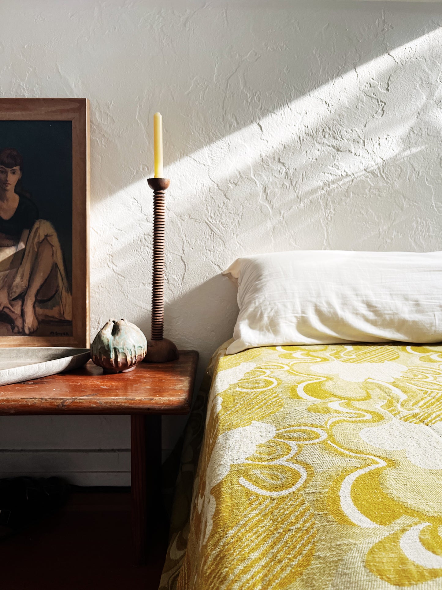 Vintage Jacquard Bedspread