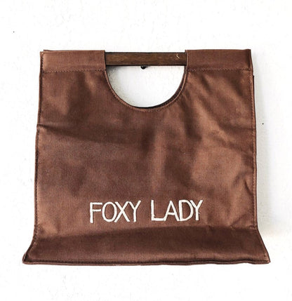 Vintage Foxy Lady Tote