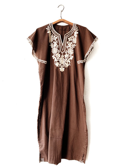 Vintage Embroidered Mumu