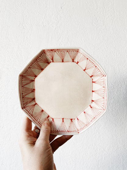 Vintage Japanese Dish Pair
