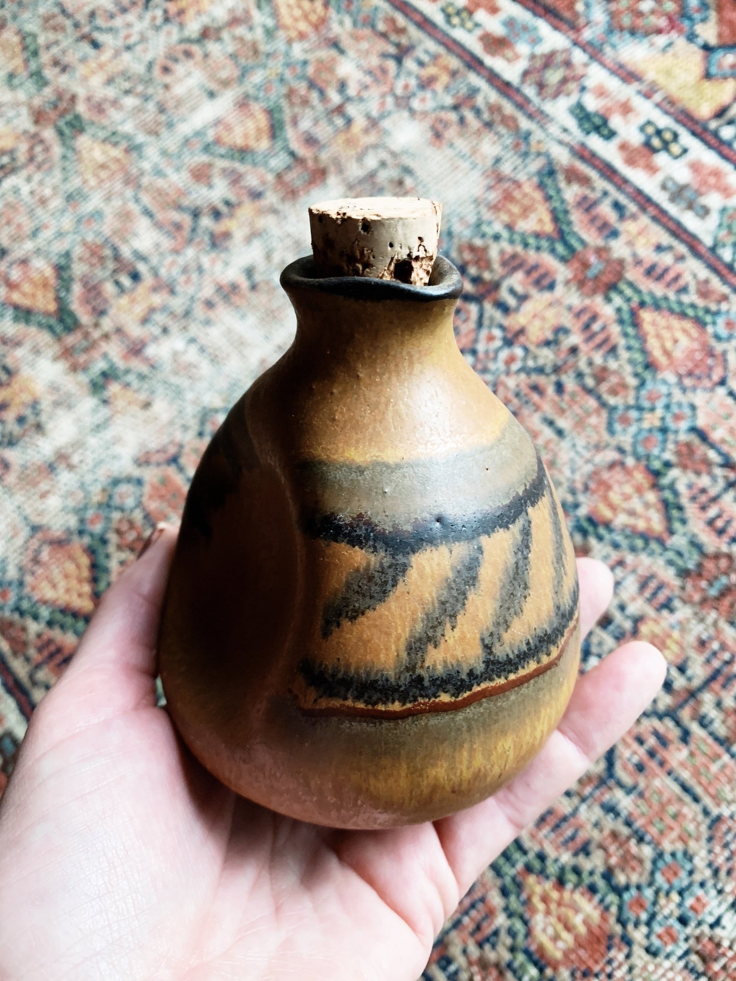 Mid Century Kamini Pottery Vessel