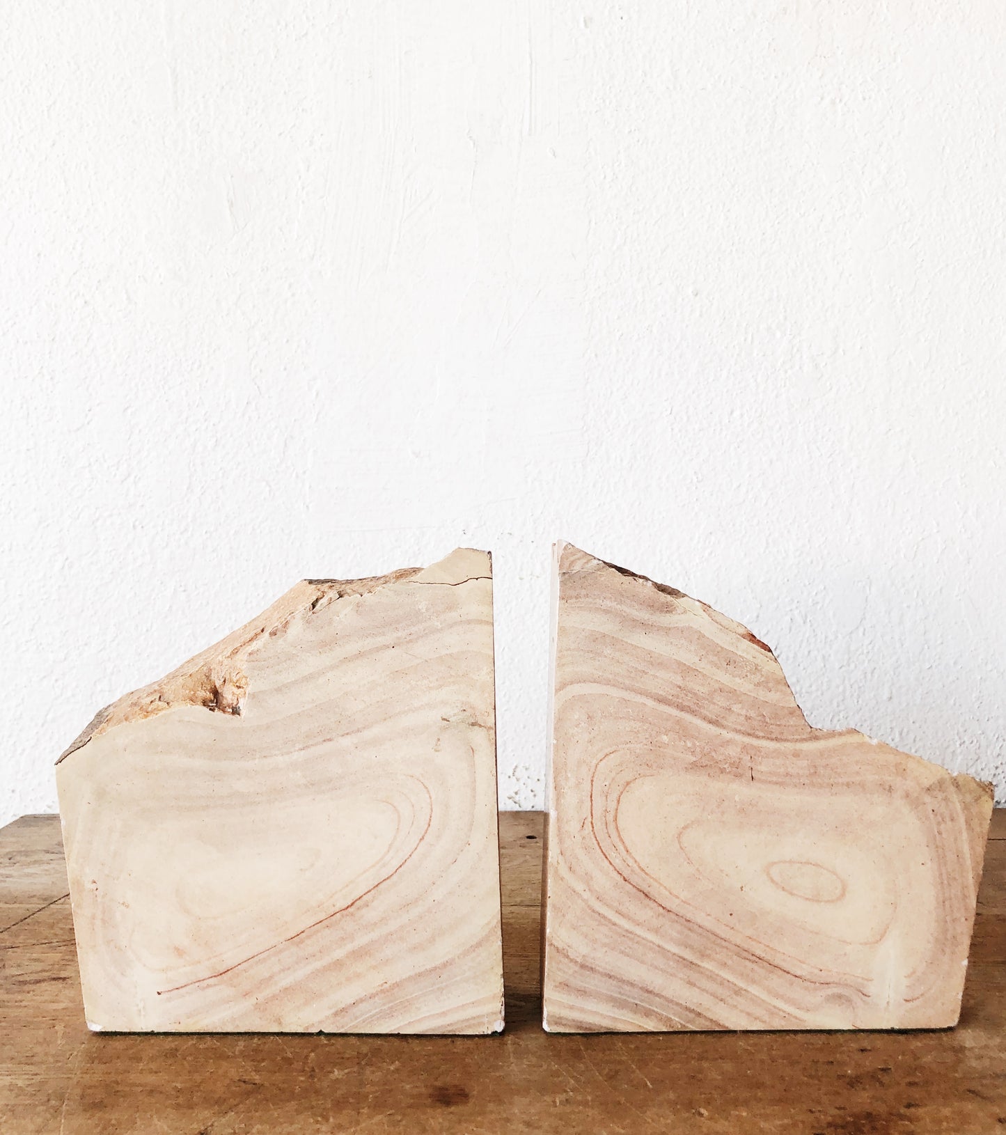 Vintage Sandstone Bookends
