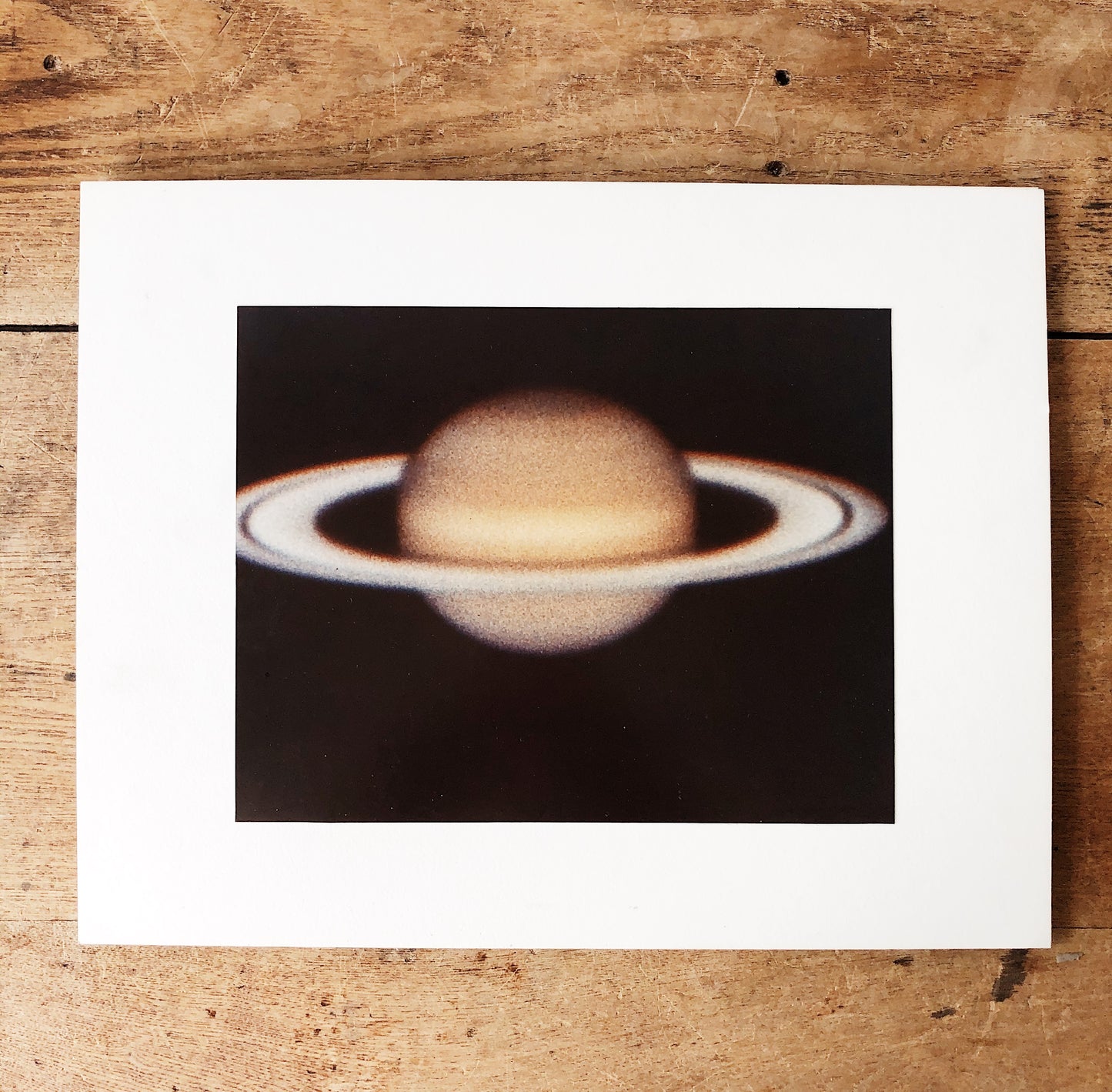 Original Vintage Planetary Film Photograph