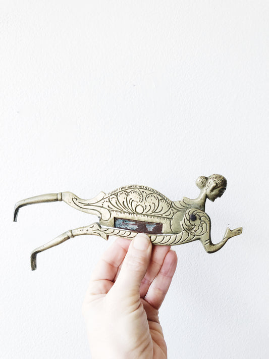 Antique Lady Cigar Cutter