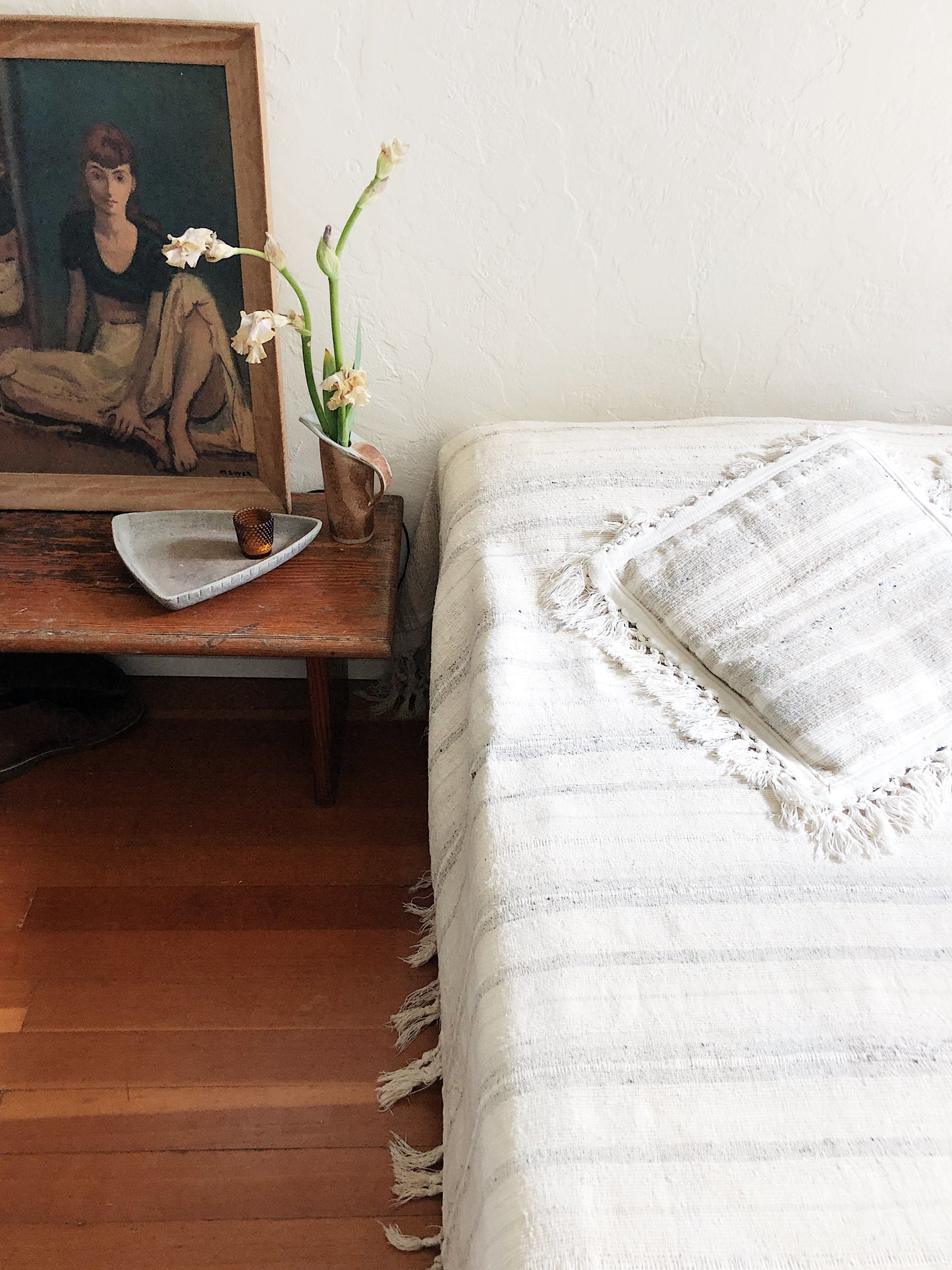 Indian Cotton Spread and Pillows Set