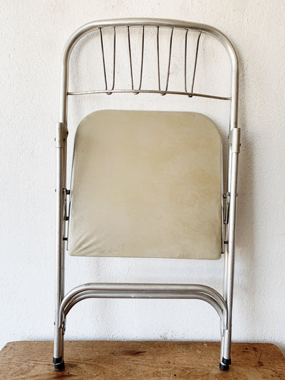 Mid Century Airlite Folding Aluminum Chair