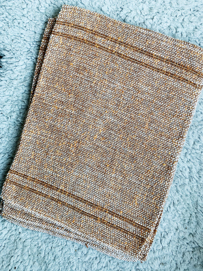 Vintage Woven Placemats Set of Eight