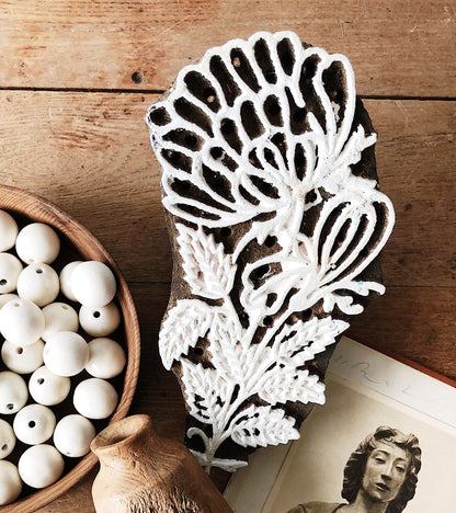 Vintage Wood Printing Block