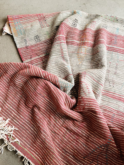 Large Vintage Moroccan Wool Rug