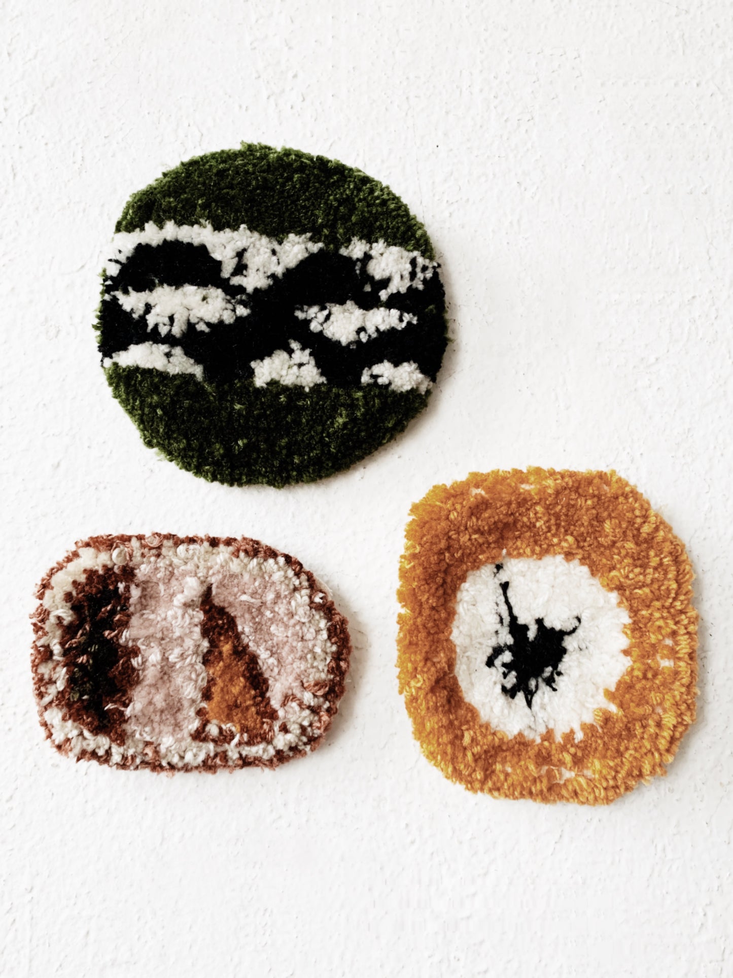 Handmade Original Mini Fiber Art