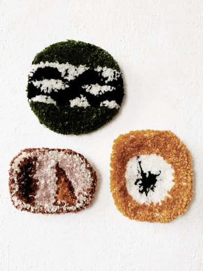 Handmade Original Mini Fiber Art