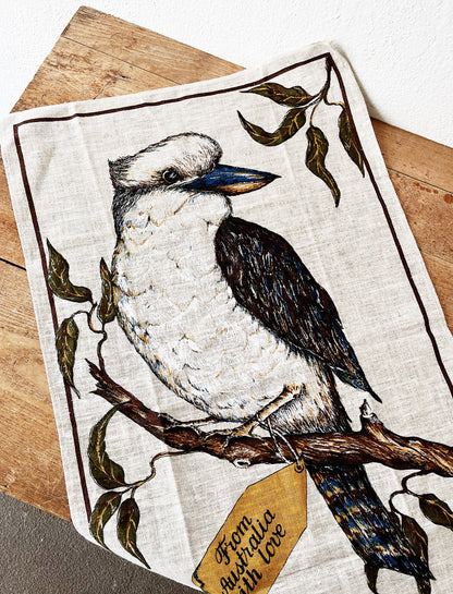 Vintage Linen Towel