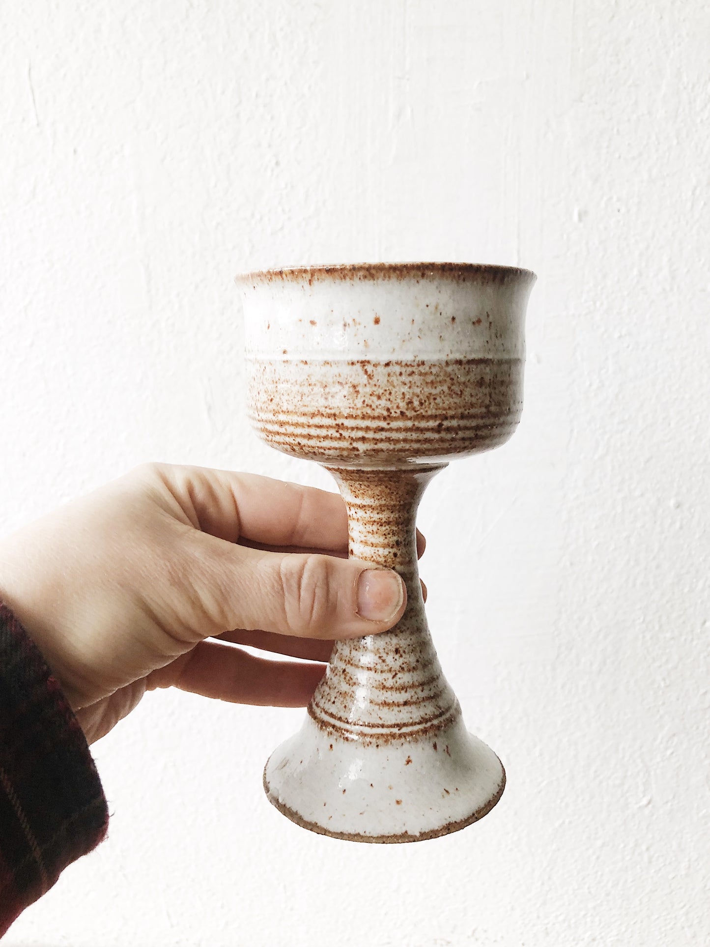 Vintage Ceramic Candlestick