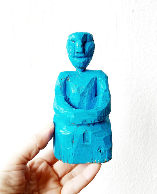 Folk Wood Fetish Carving