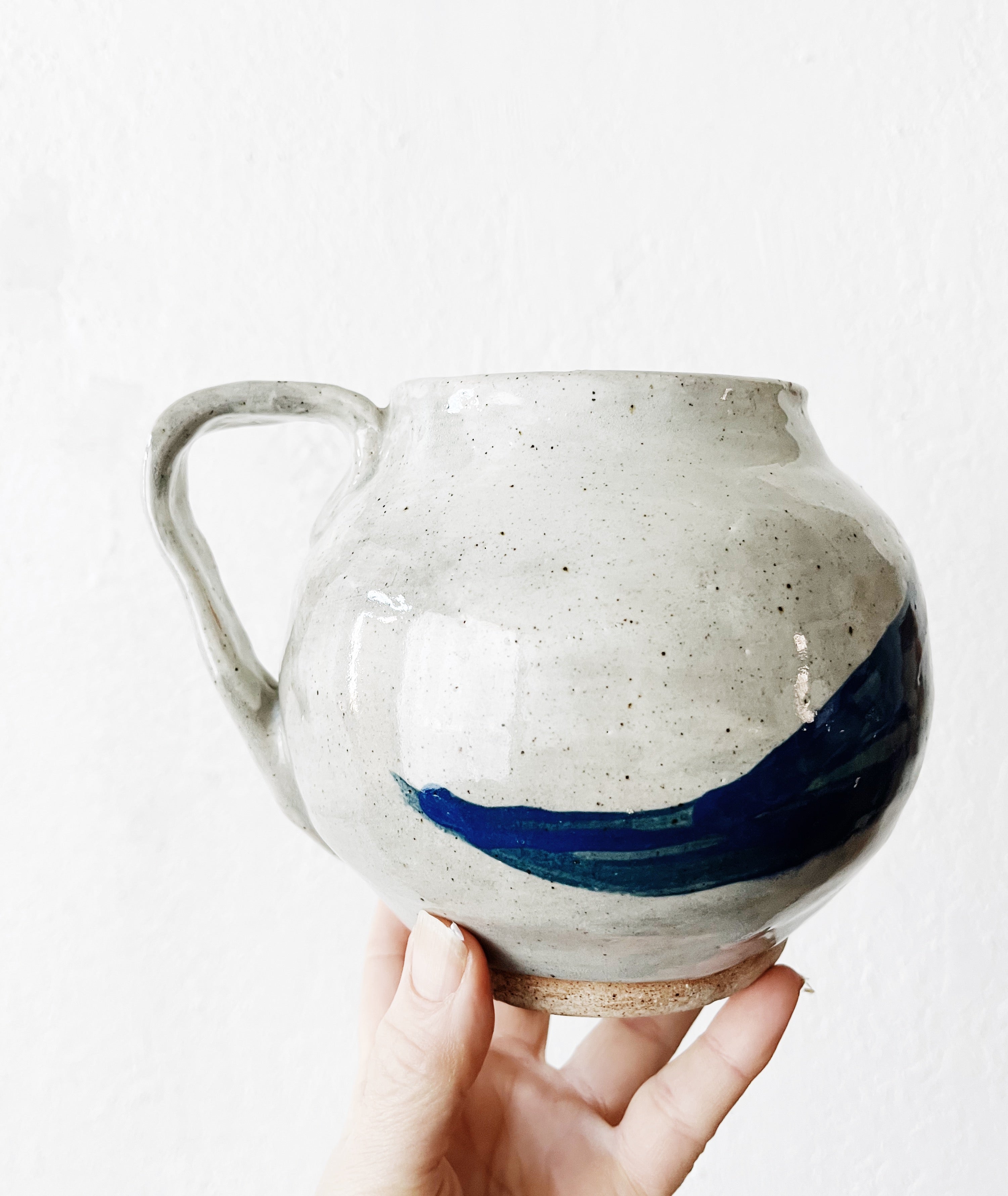 Handmade Ceramic Pitcher - Thumbnail 2