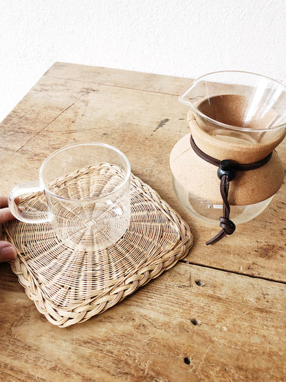 Bodum Pour Over Carafe, Glass Mug and Trivet