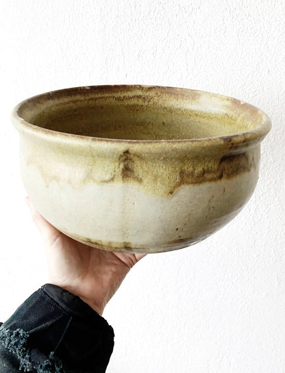 Large Vintage Pottery Bowl