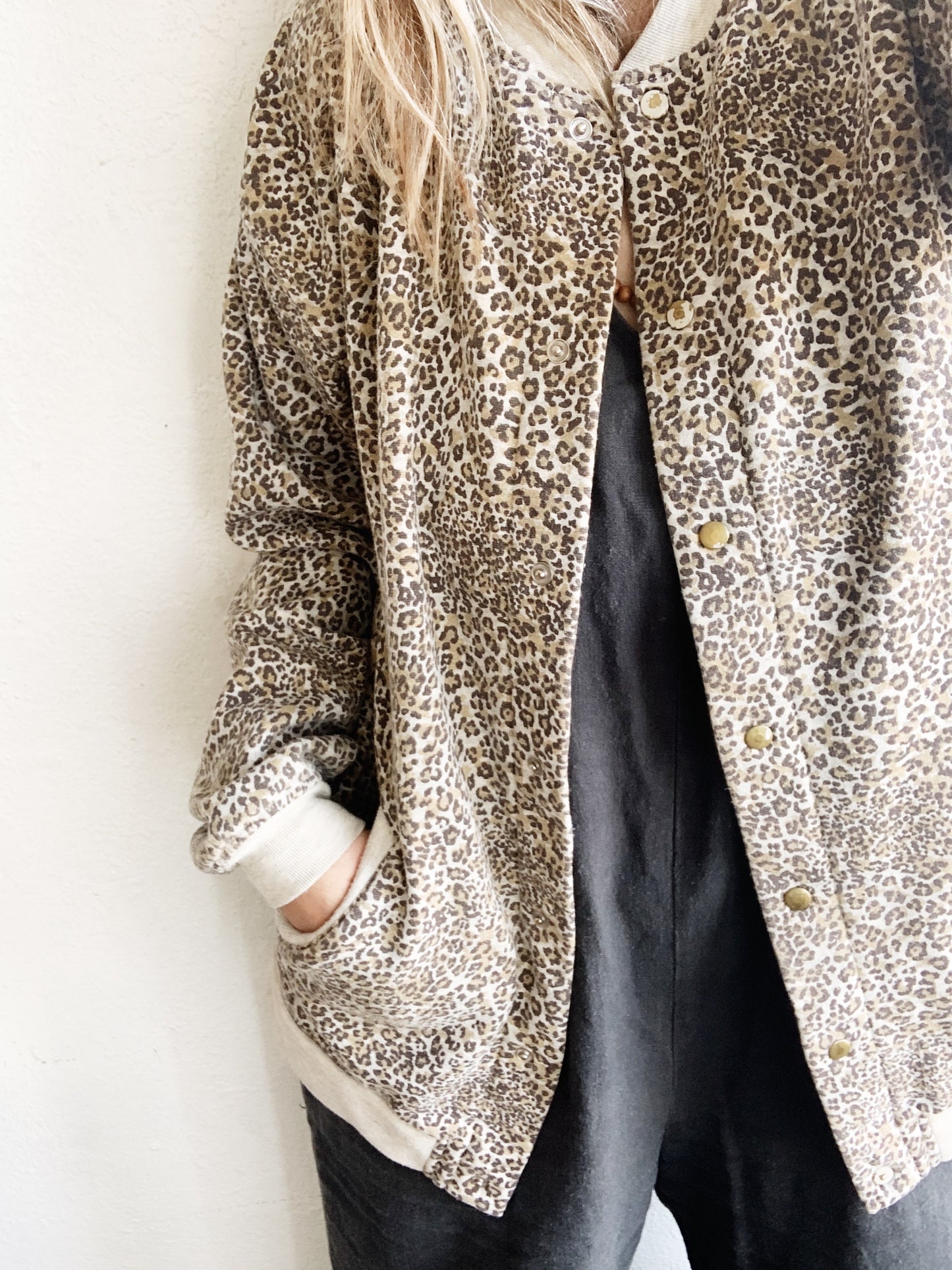 Vintage Animal Print Sweatshirt