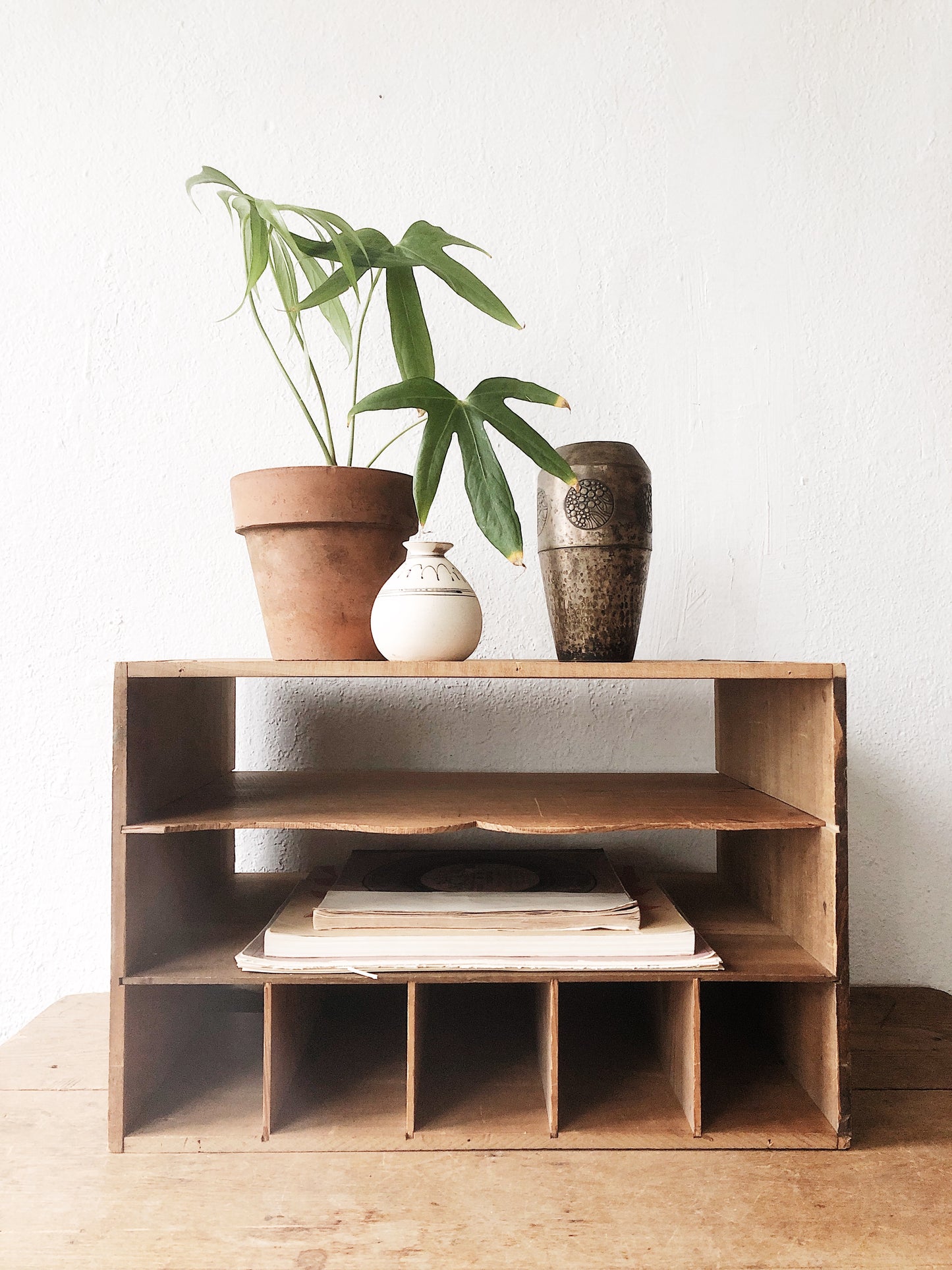 Vintage Wooden Organizer