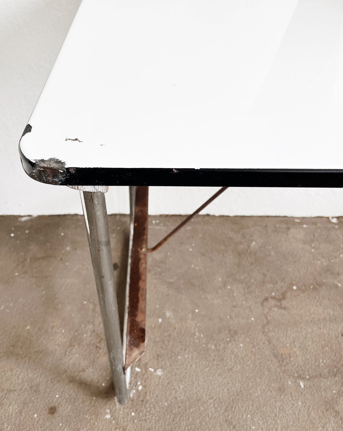 Vintage Enamel Table