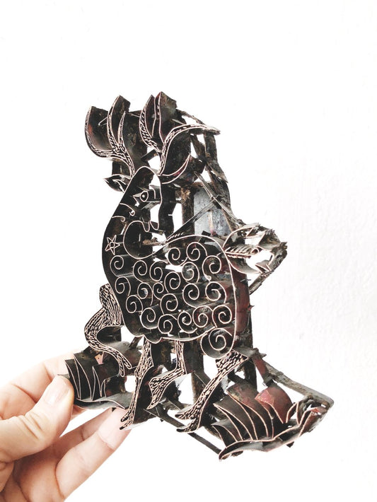 Beautiful Vintage Copper Stamp