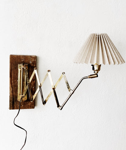 Vintage Scissor Lamp