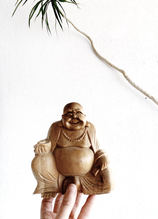 Carved Wood Buddha