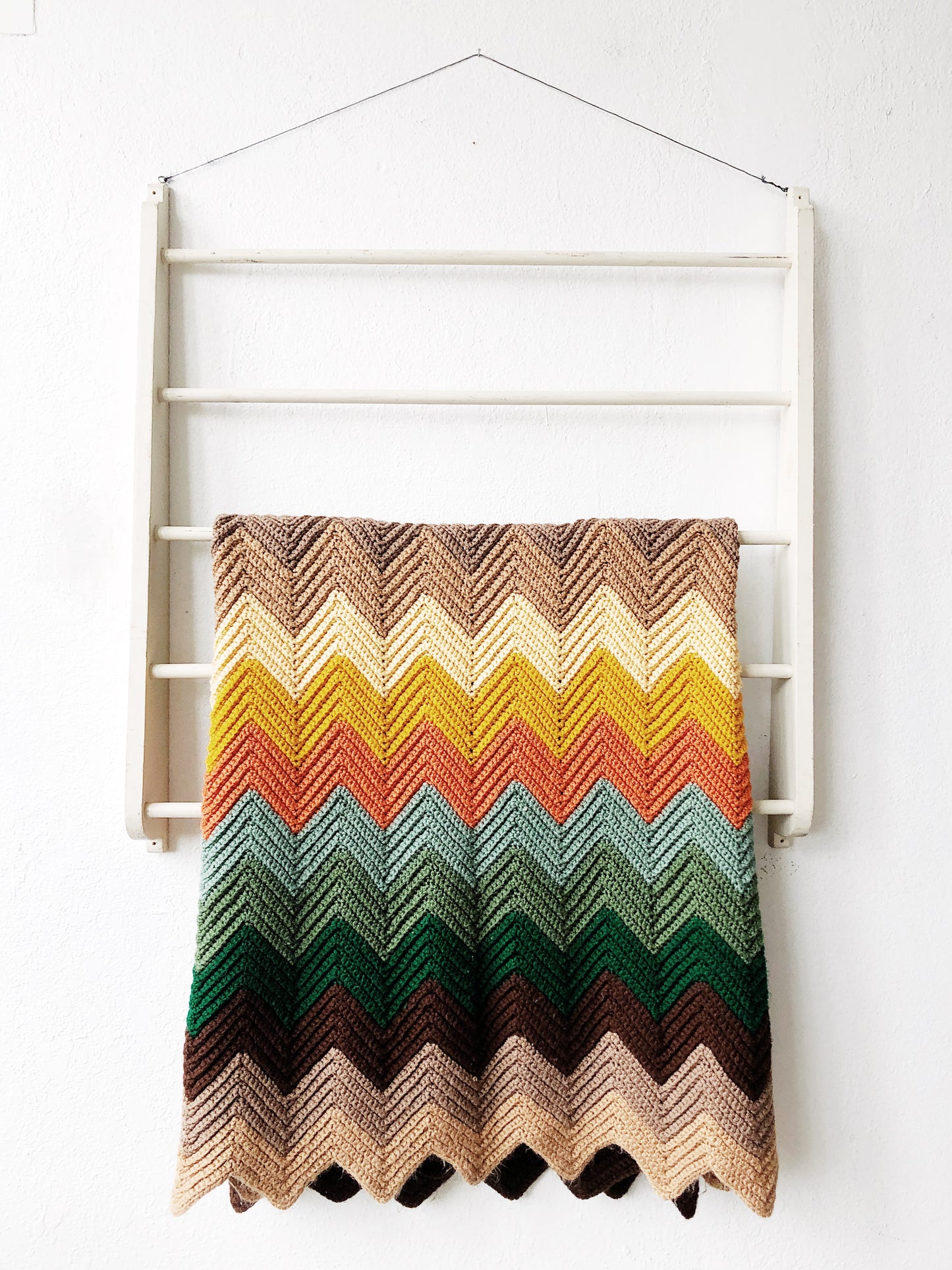 Vintage Crocheted Blanket