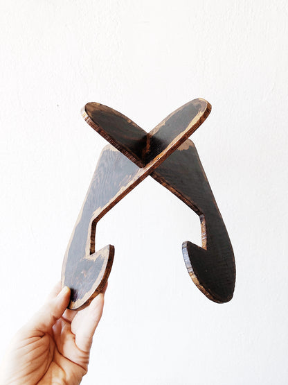 Vintage Folk Art Easel or Bookstand