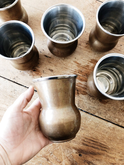 Copper Clad Water / Wine Glass