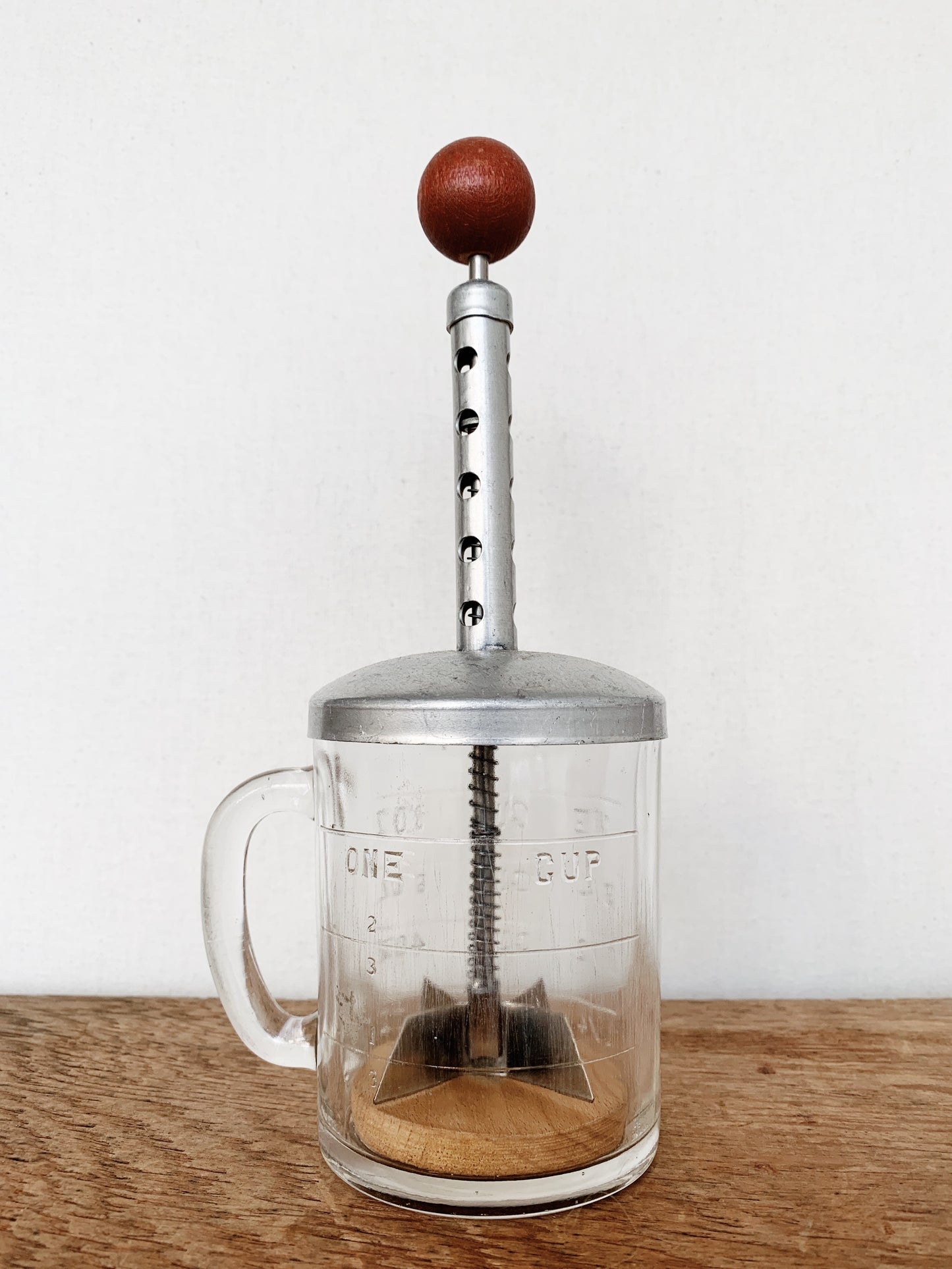 Vintage Glass Chopper