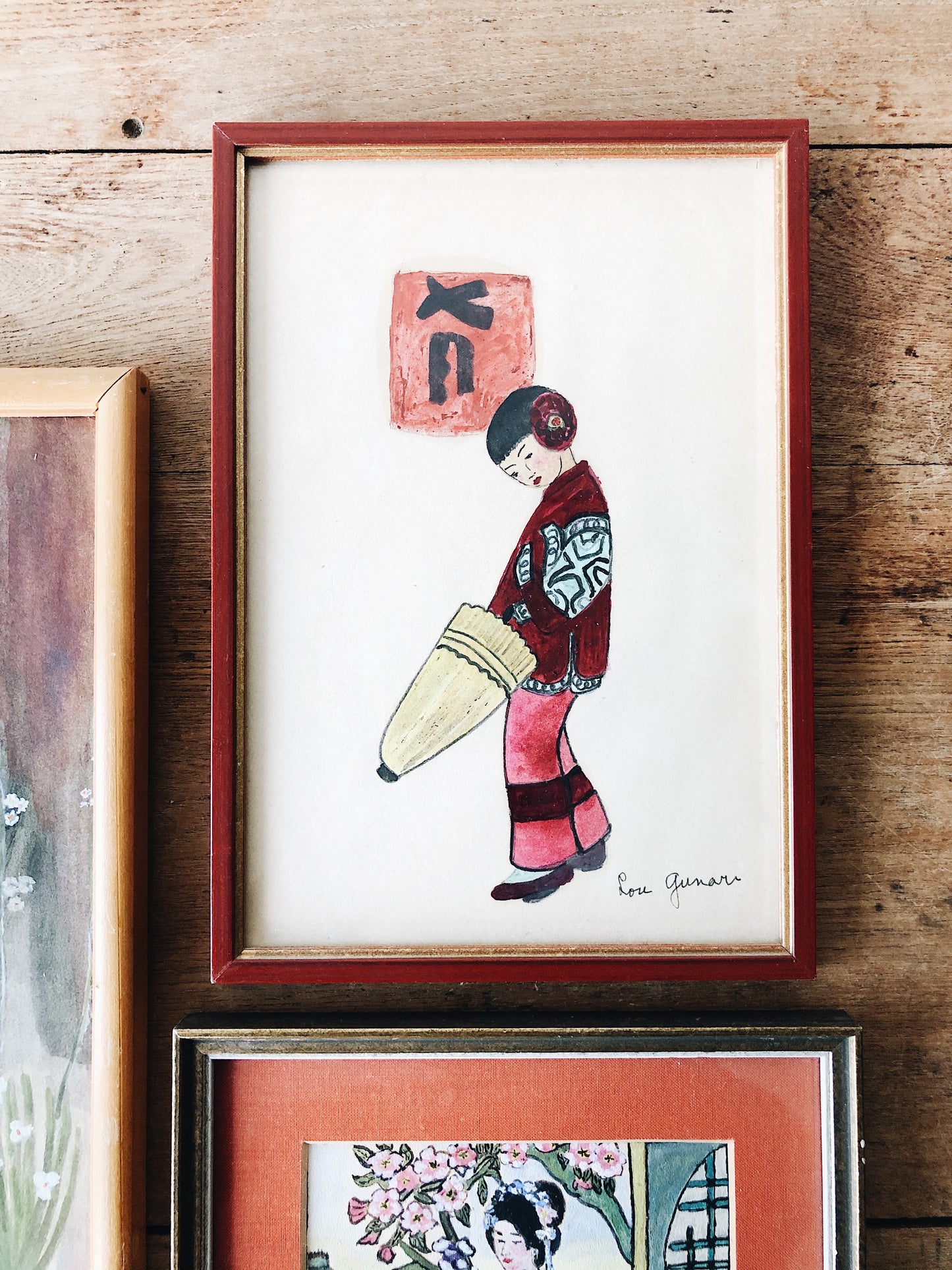 Original Vintage Japanese Painting