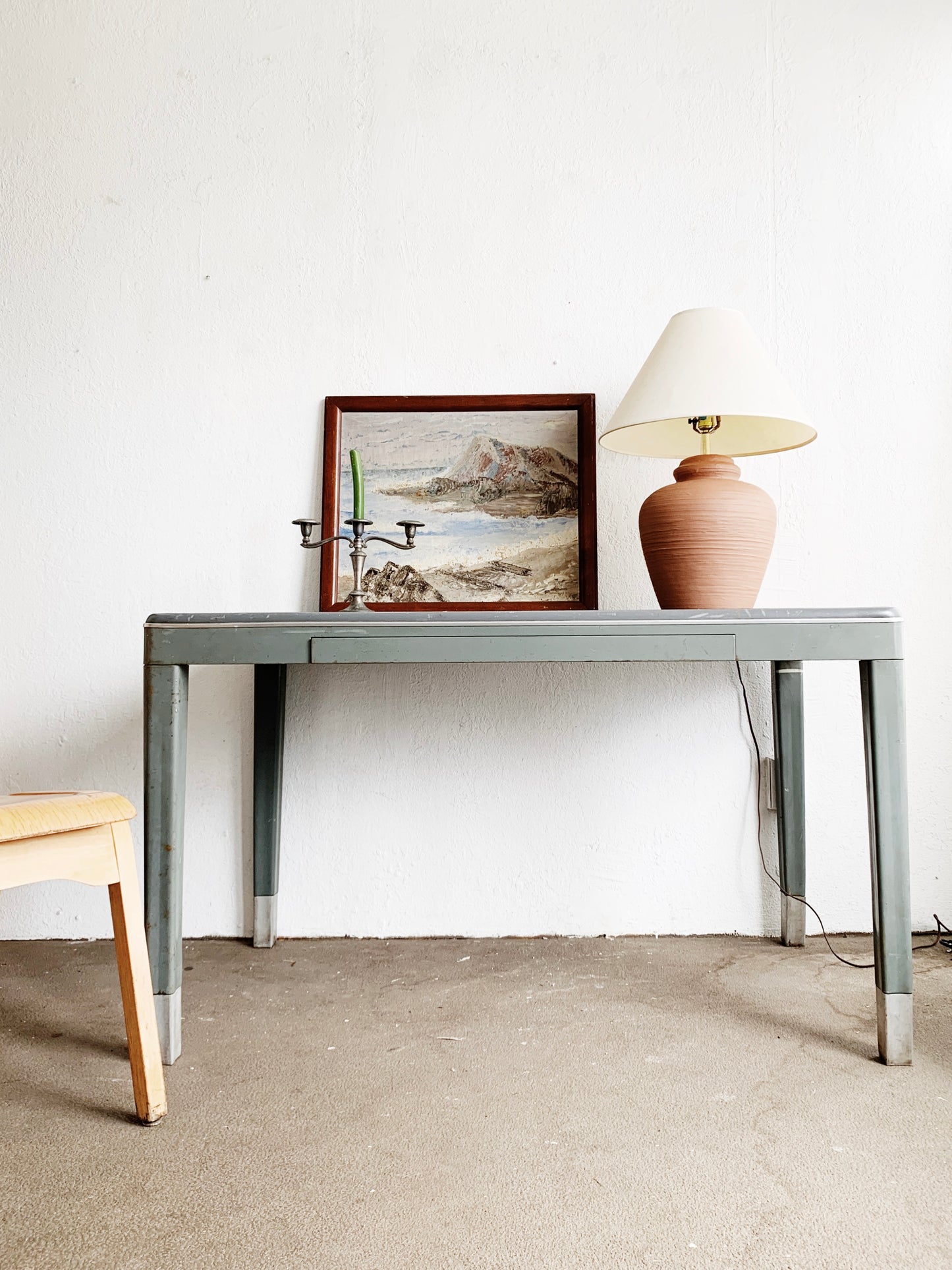 Mid Century Industrial Desk