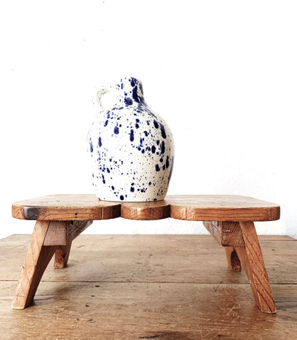 Antique Primitive Wood Stool