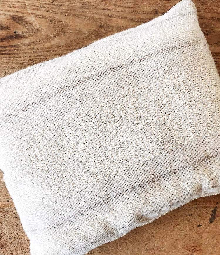 Vintage Cotton Net Hammock and Pillow