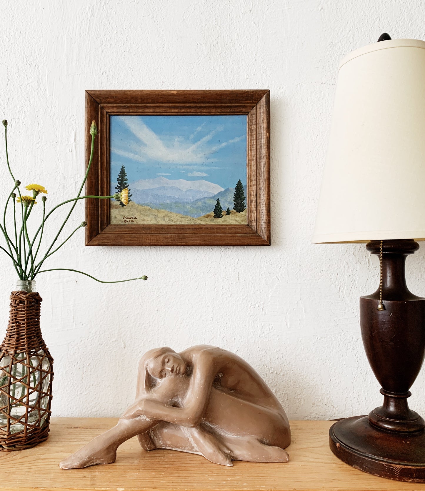 1970’s Framed Landscape