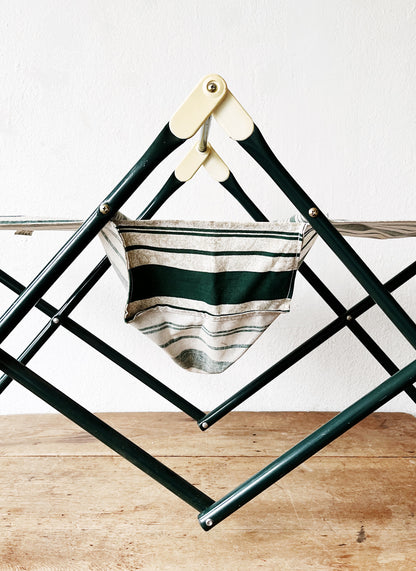 Vintage Folding Double Camp Stool